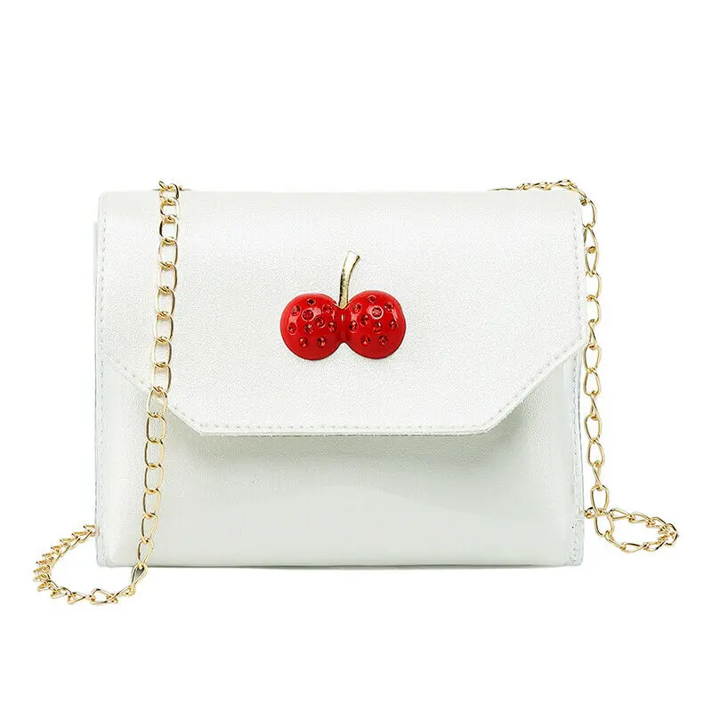 Новая женская кожаная сумка мессенджер из ПВХ Повседневная мини Милая на плечо