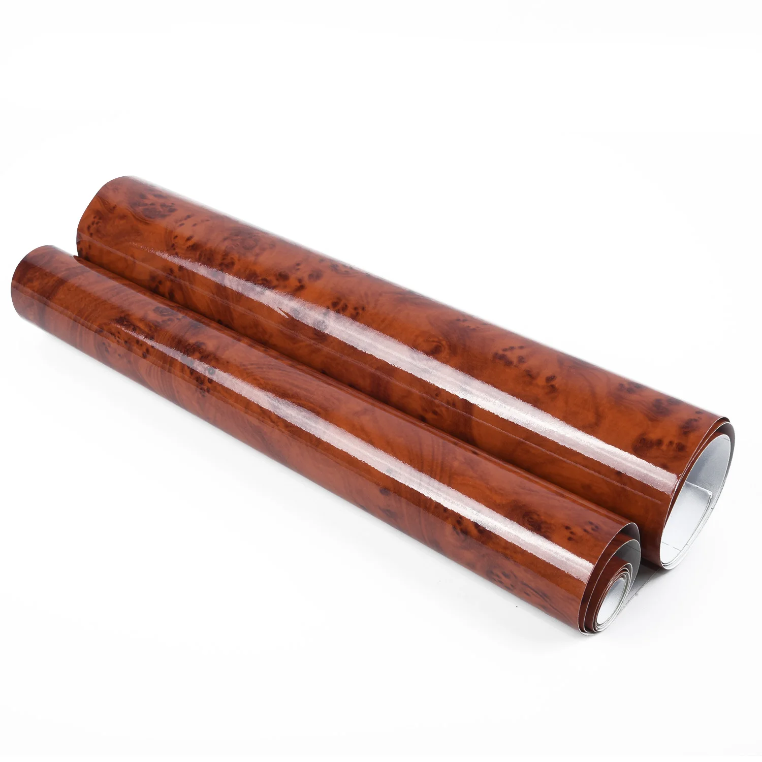 Горячая Распродажа яркие глянцевые под древесину зернистая виниловая наклейка