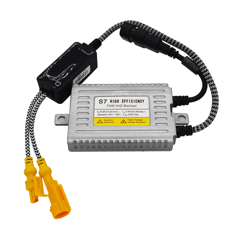 HIDLT Высокая Мощность 24V 70W HID Комплект фар DLT Блок зажигания балласта автомобильного грузовика Свет фар H1 H3 H7 H11 HB3 D2H 4300K 6000K 8000K on.