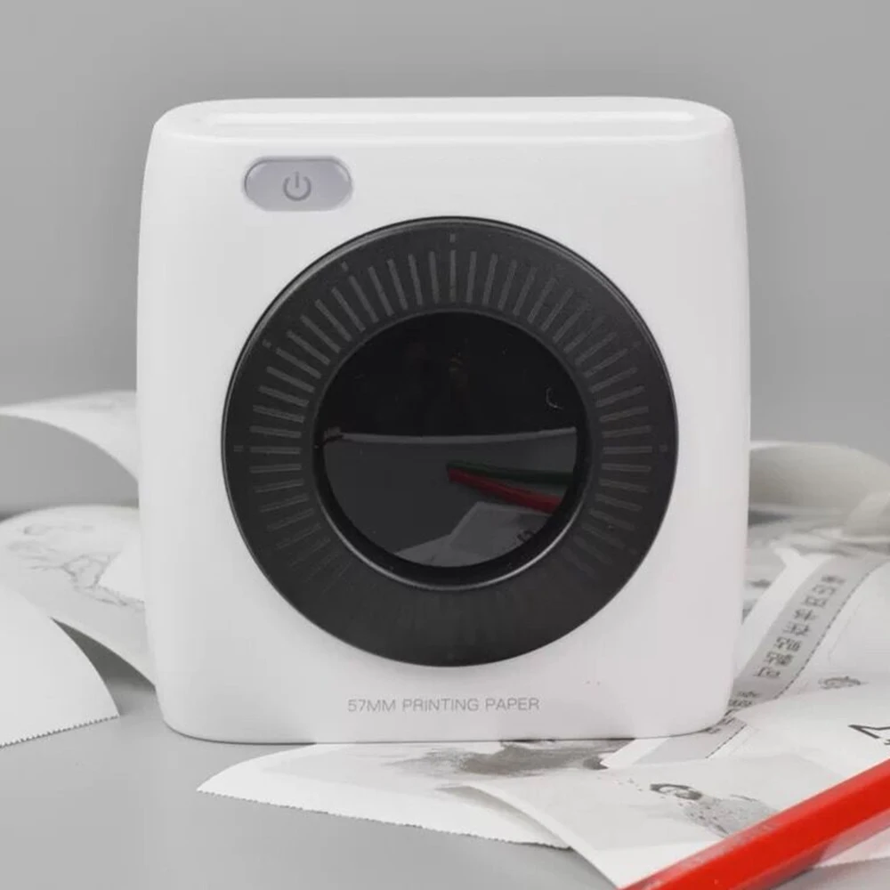 PAPERANG P2 карманный портативный Bluetooth принтер Телефон фото беспроводное подключение HD термальный принтер этикеток 300 dpi JEPOD