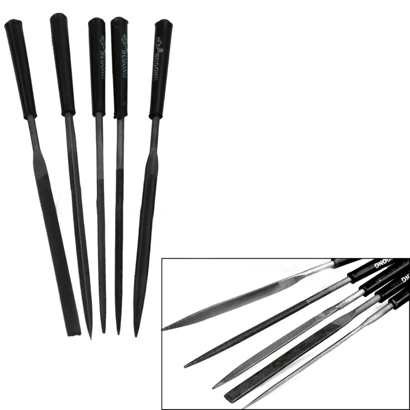 

Practical New Needle File Set Sharpening 3*140*5mm Model Polishing