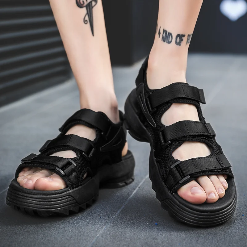 

Сандалии Sandalia Masculina мужские летние, пляжные сандалии, гладиаторы, мужские Тапочки