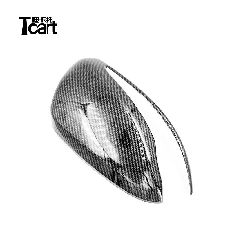 

Abs material Carbon fiber Car Rear-view Mirror Covers For Mercedes Benz C E class W205 W213 GLC X253 2020 accessories