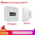SONOFF RF Bridge R2 конвертирует RF 433 МГц удаленный к Wi-Fi Беспроводное дистанционное управление дверь окно датчик движения умный дом через приложение eWelink