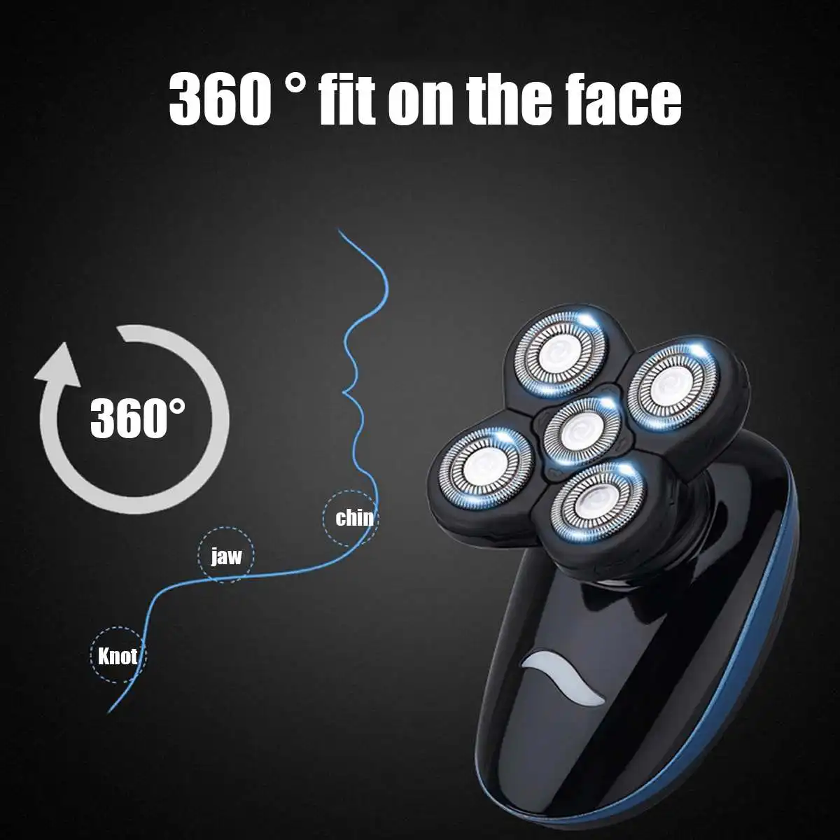 

Multifunctional Grooming kit Electric Shaver Wet Dry For Men Electric Razor Rechargeable Bald Head Shaving Machine Beard Trimmer