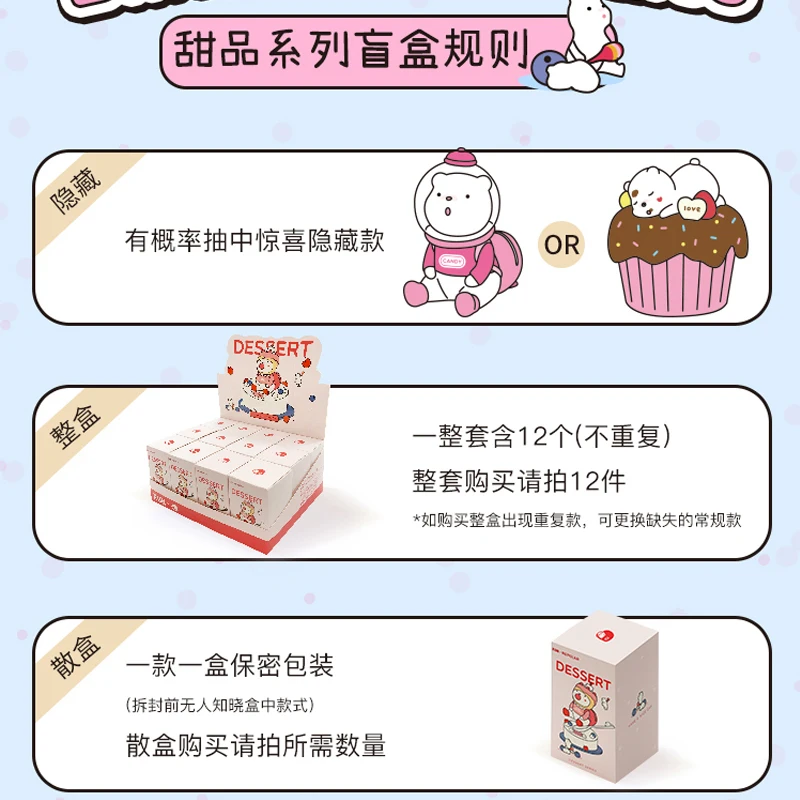 Трендовые игрушки из натуральной серии Repolar Desserts с единорогом глухая коробка