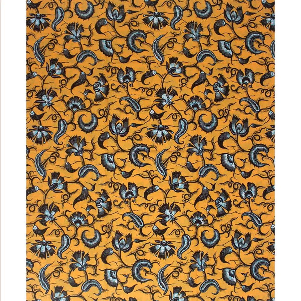 

6 Yards African Mitex Wax Print Ankara Fabrics Kitenge/Pagnes/Tissues Africain/ Lapa/Chitenge Y-617