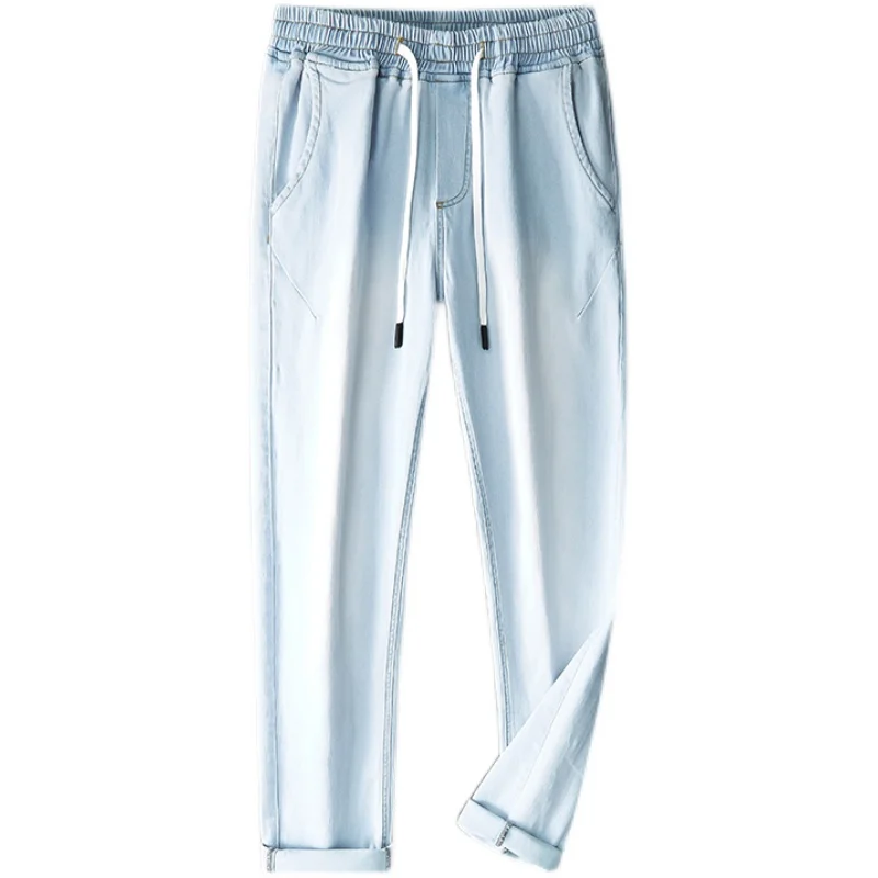

Casual Boy Men's Jeans for Men Trousers Baggy Jeans Boys Wide Leg Oversize Cargo Denim Overalls Man Pants