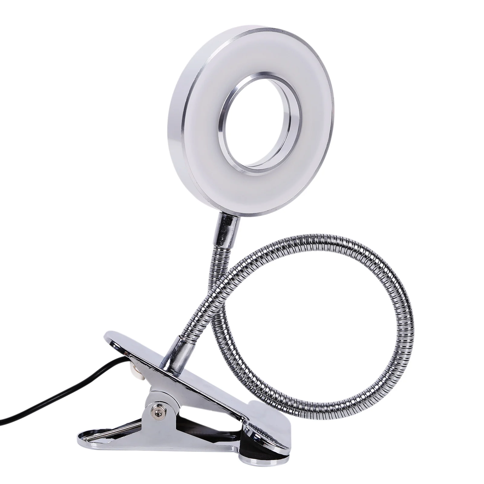 

USB LED Reading Light Eye protection Table Lamp Dimmable Night Light Gooseneck Clip Beside Desk Lamp for Makeup Nail Art Tattoo