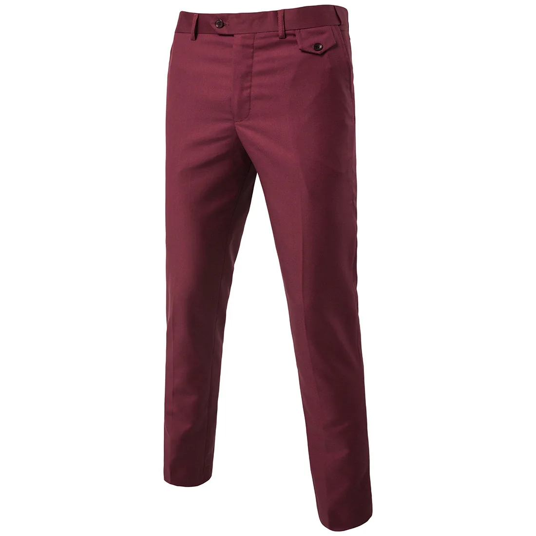

2020 Slim Fit Summer Thin Casual Business Men Formal Suit Pants Wedding Bridegroom Plus size Solid Color Asian Size Trousers