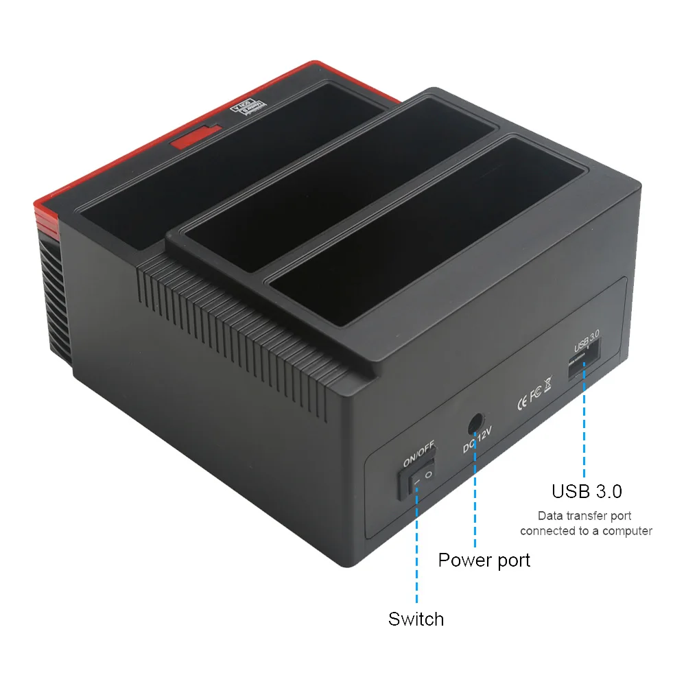 DeepFox 2 5 "/3 5" USB 3 0 до портов SATA 1 IDE порт HDD жесткий диск Док-станция кардридер USB3.0