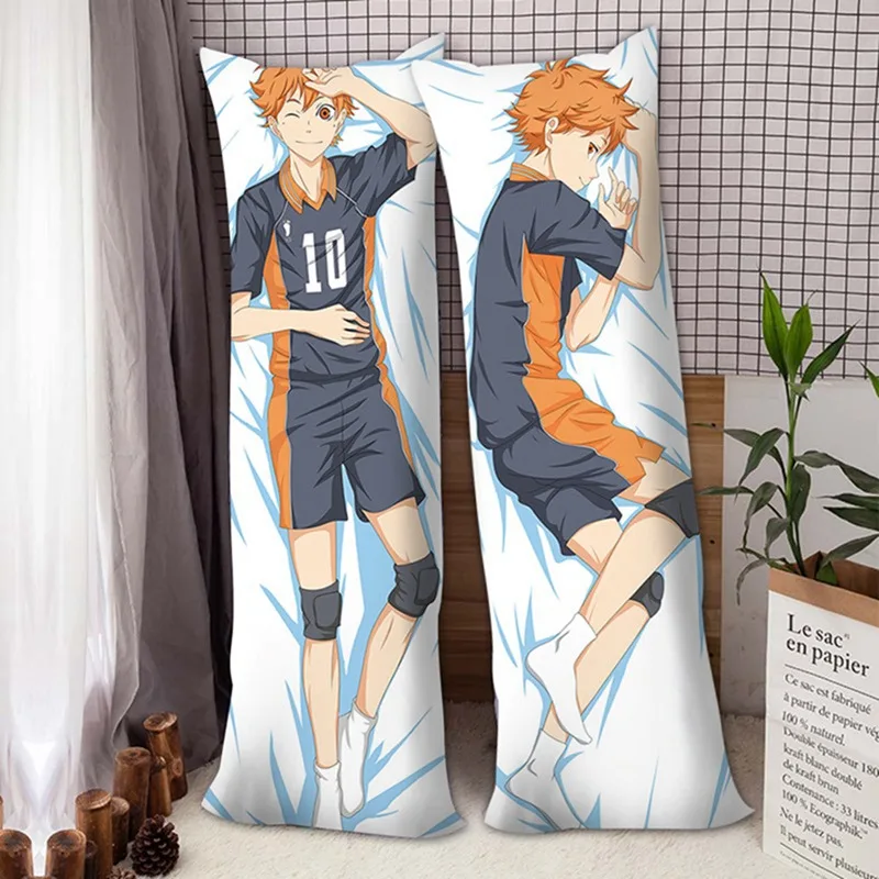 Аниме Dakimakura обнимающая наволочка Haikyuu! Чехол для подушки манга 150x50 см|Наволочка| |