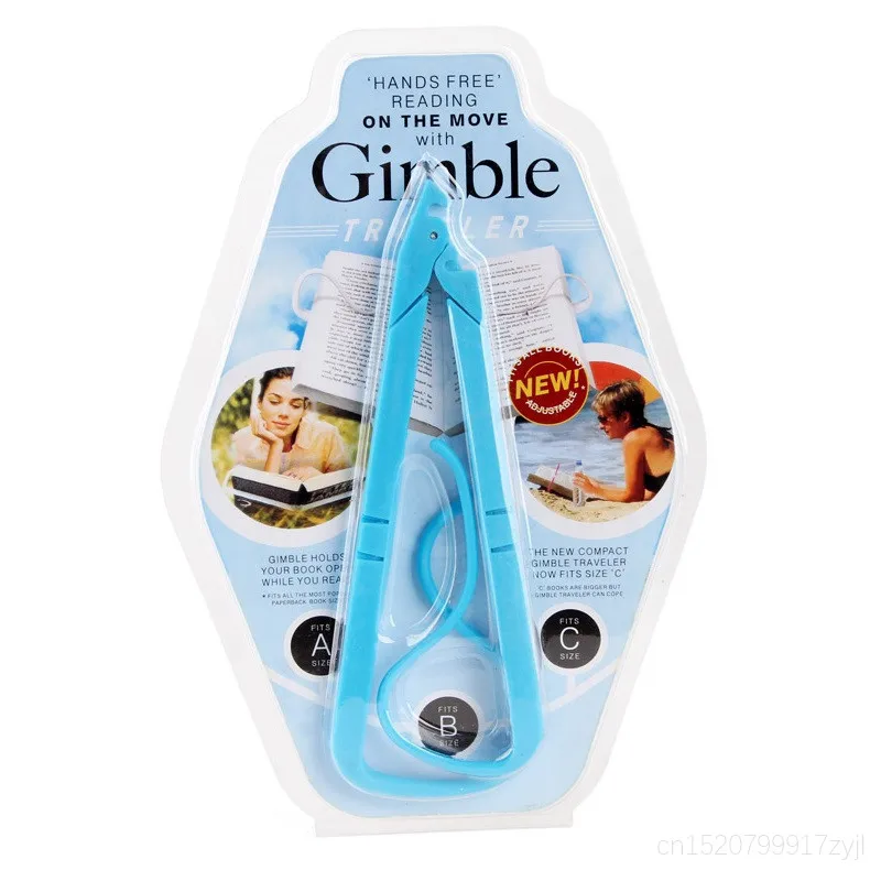 Портативный держатель для книг чтения свободные руки Пластиковая регулируемая