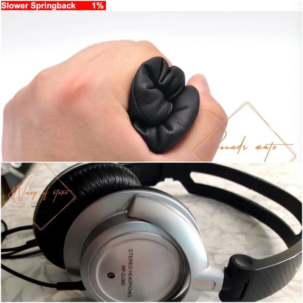 Супер толстые мягкие амбушюры с эффектом памяти, подушка для наушников Panasonic Rp-DJ300 DJS400, отличное качество, недорогая версия