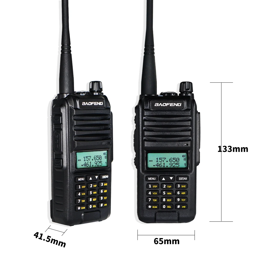 Baofeng 8W Walkie Talkie 10km A58S Tri-Band 220-260MHz VHF UHF Portable Ham Radio FM Transceiver Two-way UV-82 Upgrade | Мобильные