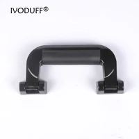 1x black color retro modern box plastic holdersuitcase holder arch furniture hardwaretool handle for suitcase