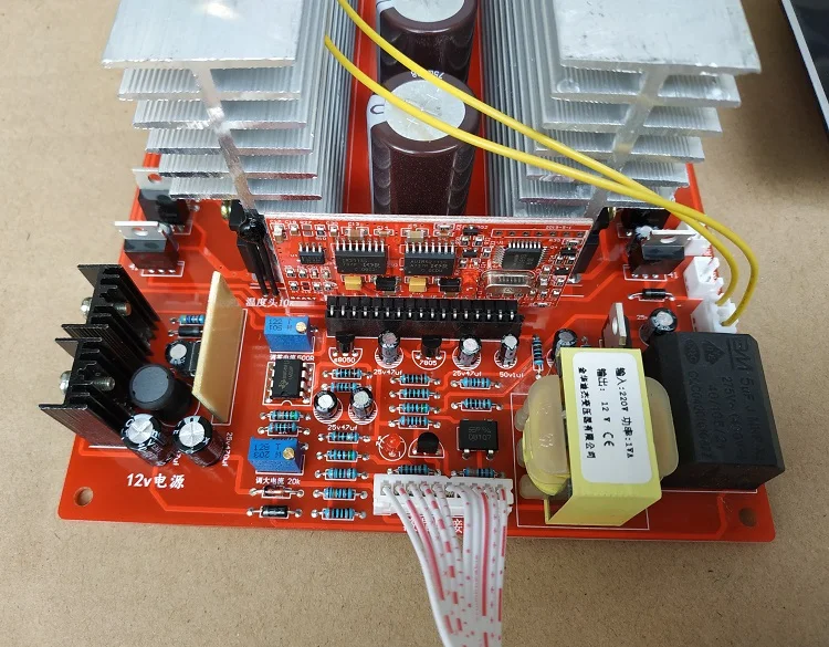 Pantalla LCD, inversor de frecuencia de potencia, placa base PCB de 12v a 48v, universal-1