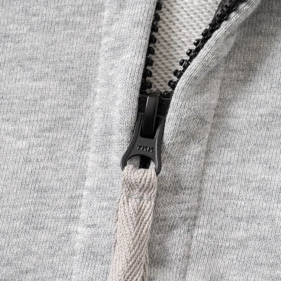 

2021Men's and women's hoodies spring and autumn loose all-match zipper jacket