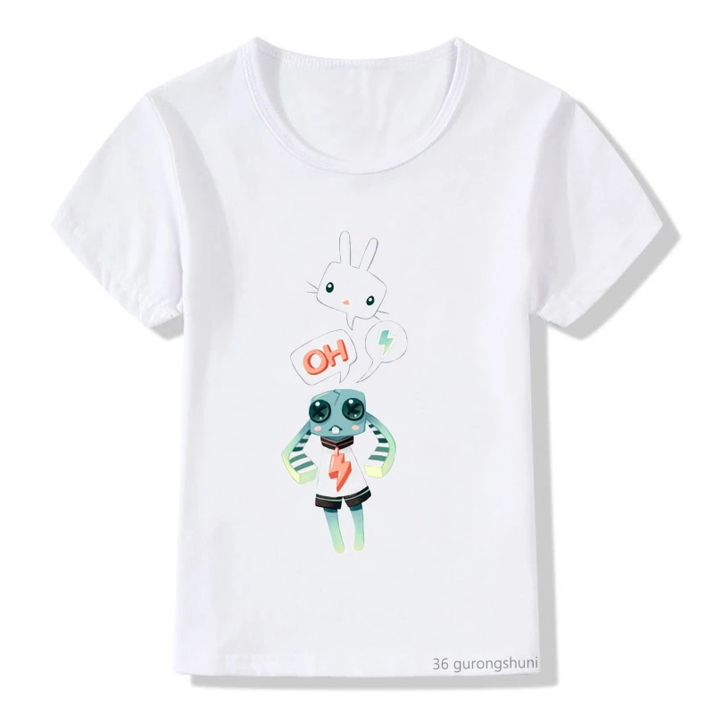 Children Clothing Boys /girls T-shirt Funny Cloth Doll Pattern T Shirt Kids Casual Tops Summer Boys New T Shirts Kids Clothes