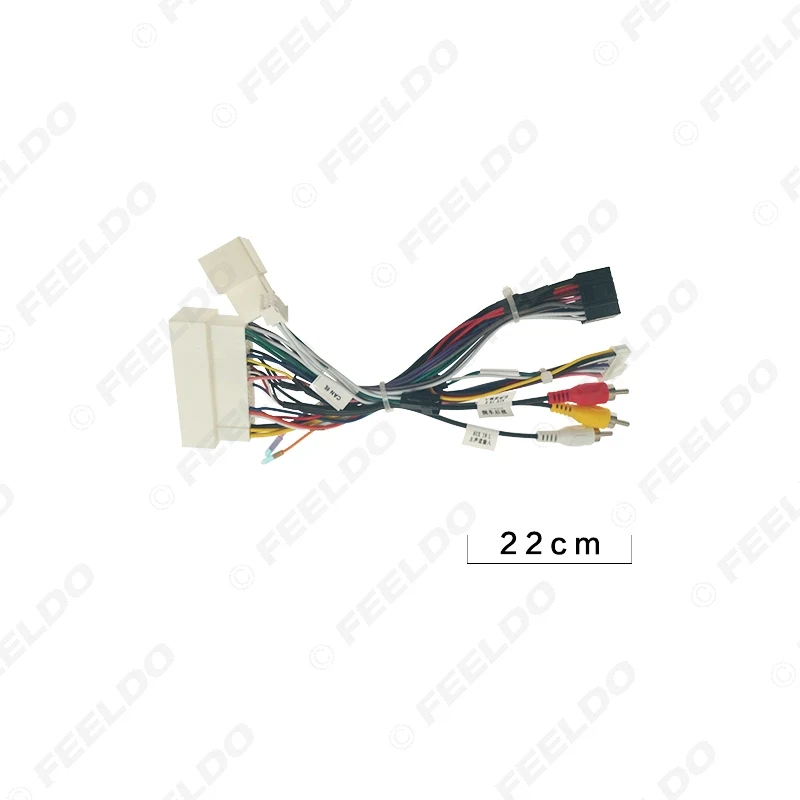 Автомобильный аудиоплеер FEELDO 16PIN DVD плеер адаптер питания с can шиной для Hyundai Encino