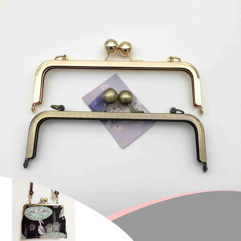 Металлический каркас кошелька с винтами, 20 см