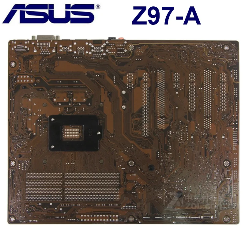 Bestellen Asus Z97-A Motherboard LGA 1150 DDR3 Intel Z97 Core I7 I5 I3 PCI-E 3,0 M.2 SATA III Desktop Orginal Asus Z97-A Mainboard Verwendet