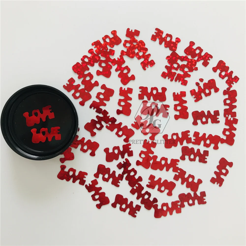 PrettyG 10 г любимые слова в форме специального блеска для смолы Сделай Сам своими