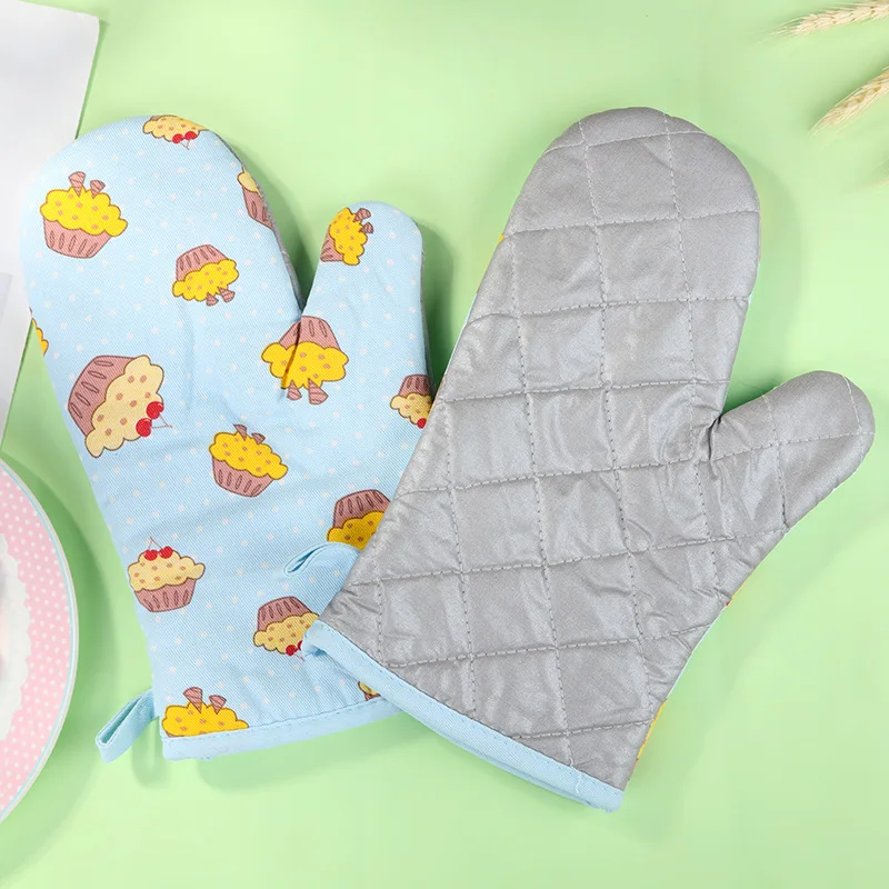 Стильные простые утолщенные милые сетчатые перчатки нескользящие хлопковые