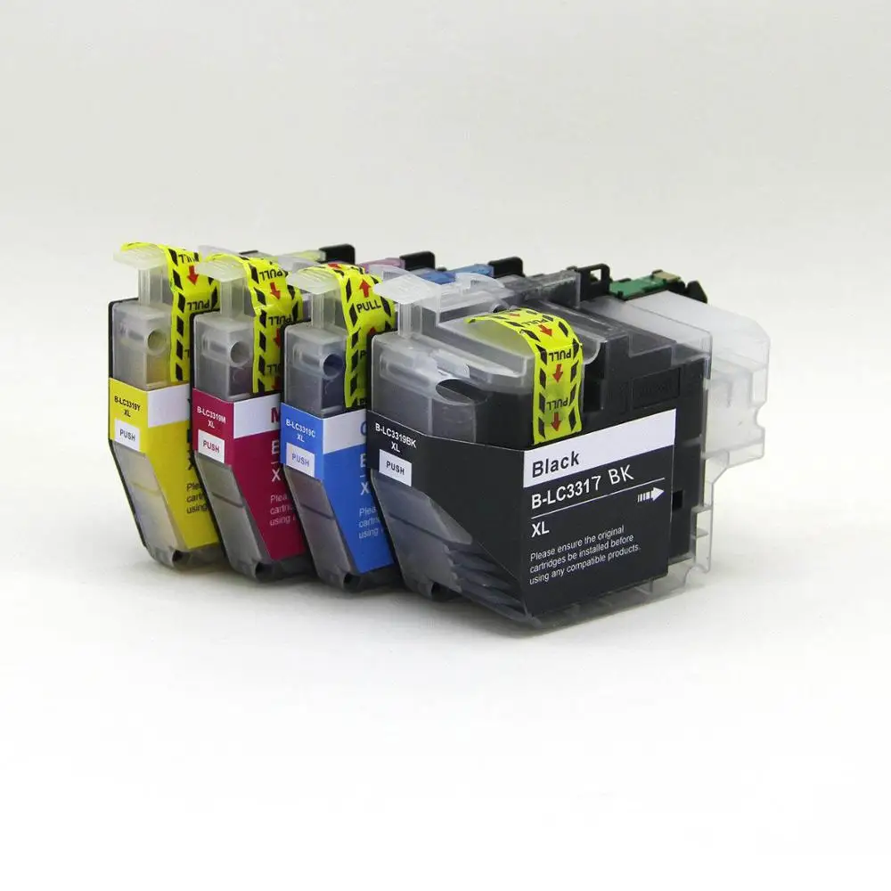 4PK LC3317 совместимый чернильный картридж для принтера Brother MFCJ5330 5730 6530 6730
