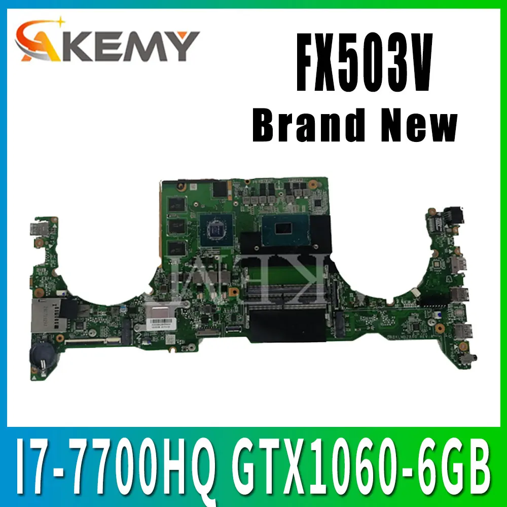 DABKLMB28A0 For ASUS TUF Gaming FX503 FX503V Laptop mainboard integrated Test work I7 7700HQ GTX1060 6GB GPU|Материнские платы| |