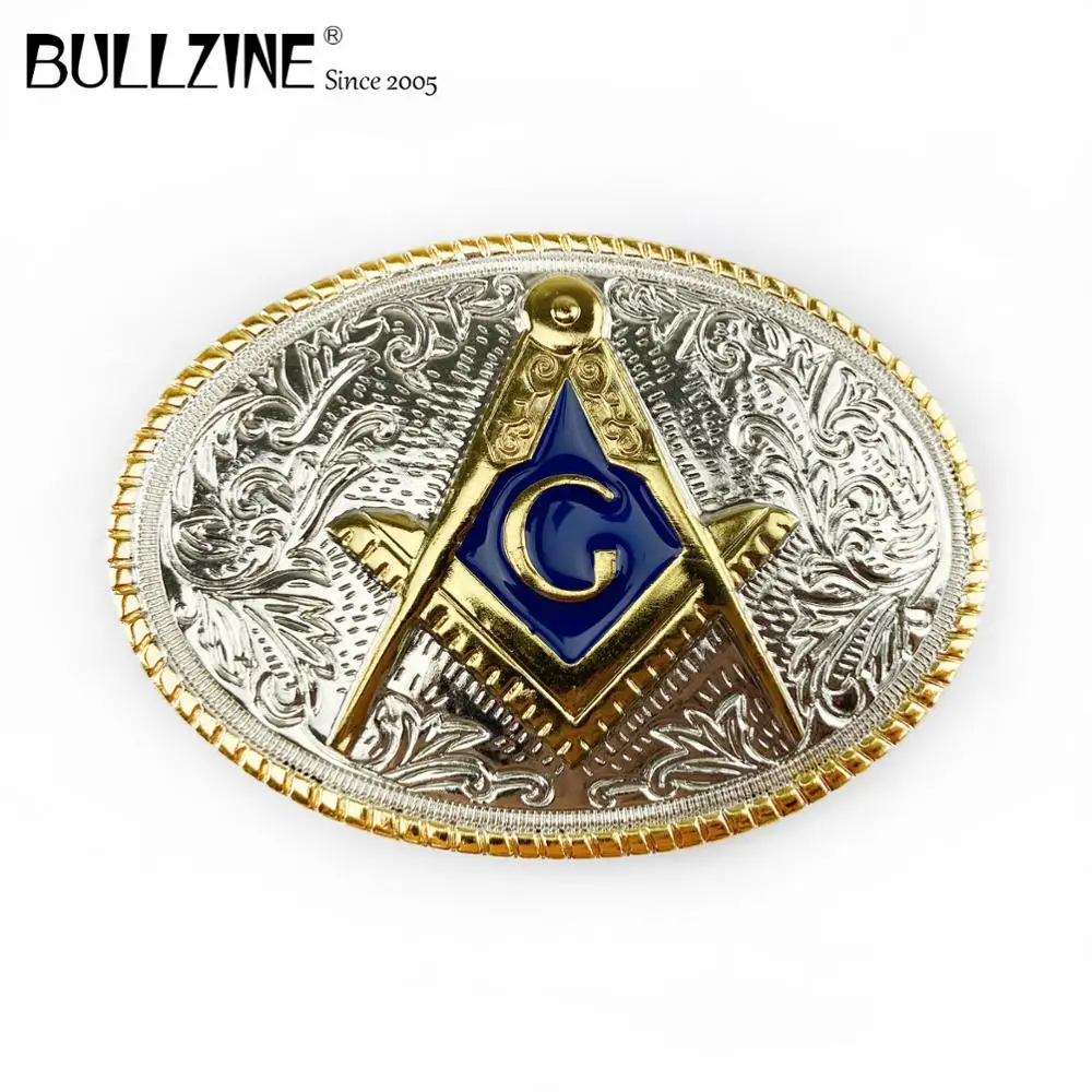 В Bullzine Мейсон пряжка на ремешке с золотой и серебряной отделкой FP 03553 подходит для