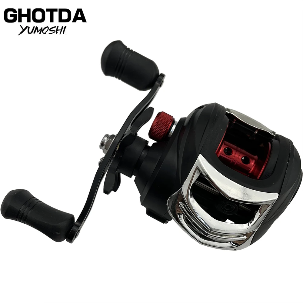 Катушка для заброса приманки GHOTDA левая/правая катушка на дальние расстояния