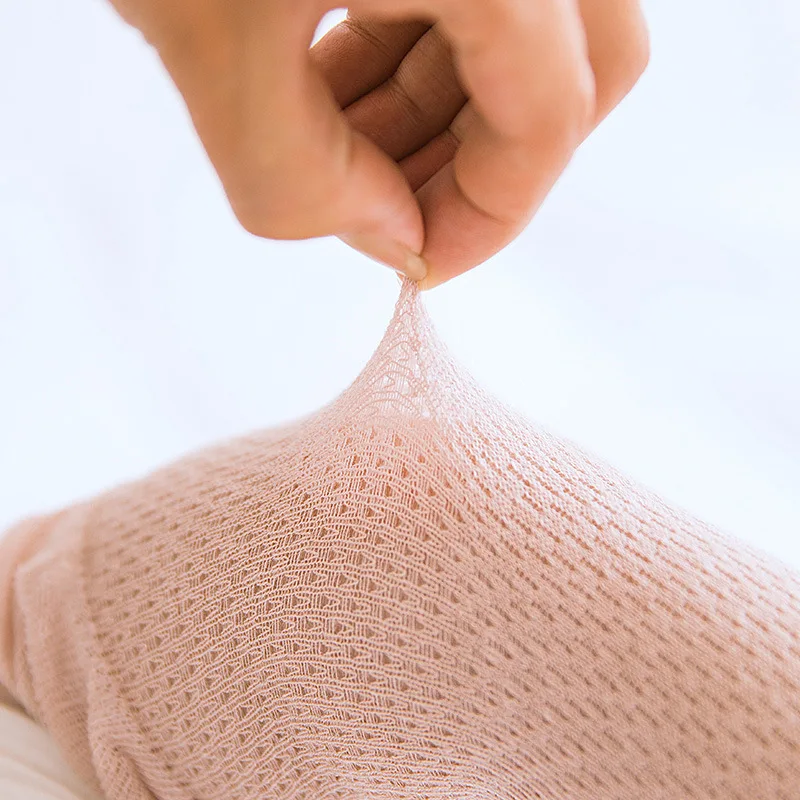 Носки чулки летние сетчатые хлопковые От 1 до 3 лет из ледяного шелка детские