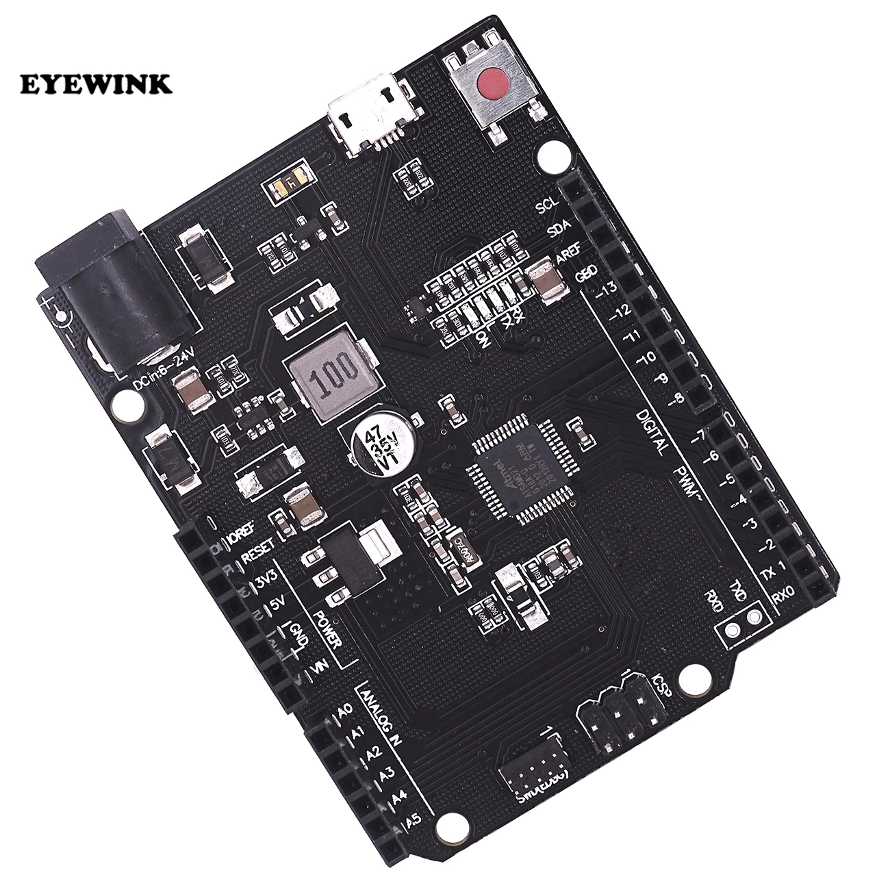 Для Wemos D1 USB SAMD21 M. 0 32-битный процессор ARM Cortex M0 ядро. Совместим с Arduino Zero для R3 |