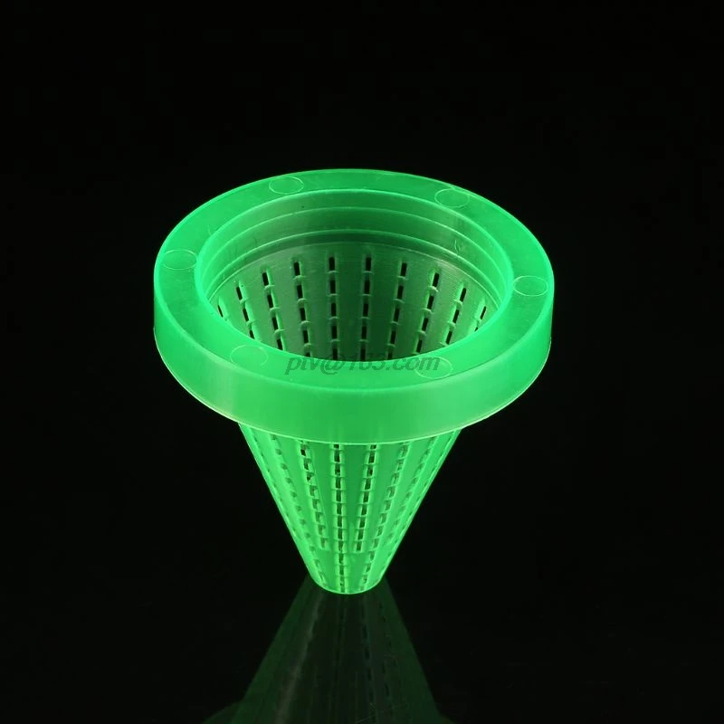 Аквариумная кормушка для рыб красная чаша кормления червя пластиковая воронка с