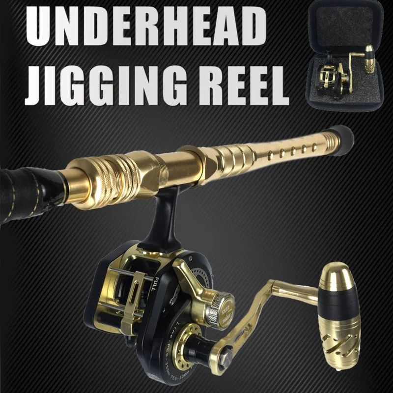 

Topline Tackle 200/300 Underhead Jigging Fishing Reel 35Kg Max Drag Large Line Capacity Coil Anti Seawater Corrosion Full Metal