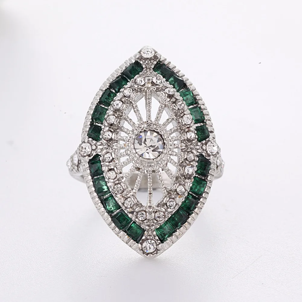 Винтажные кольца в стиле бохо с кристаллами циркония для женщин подарок