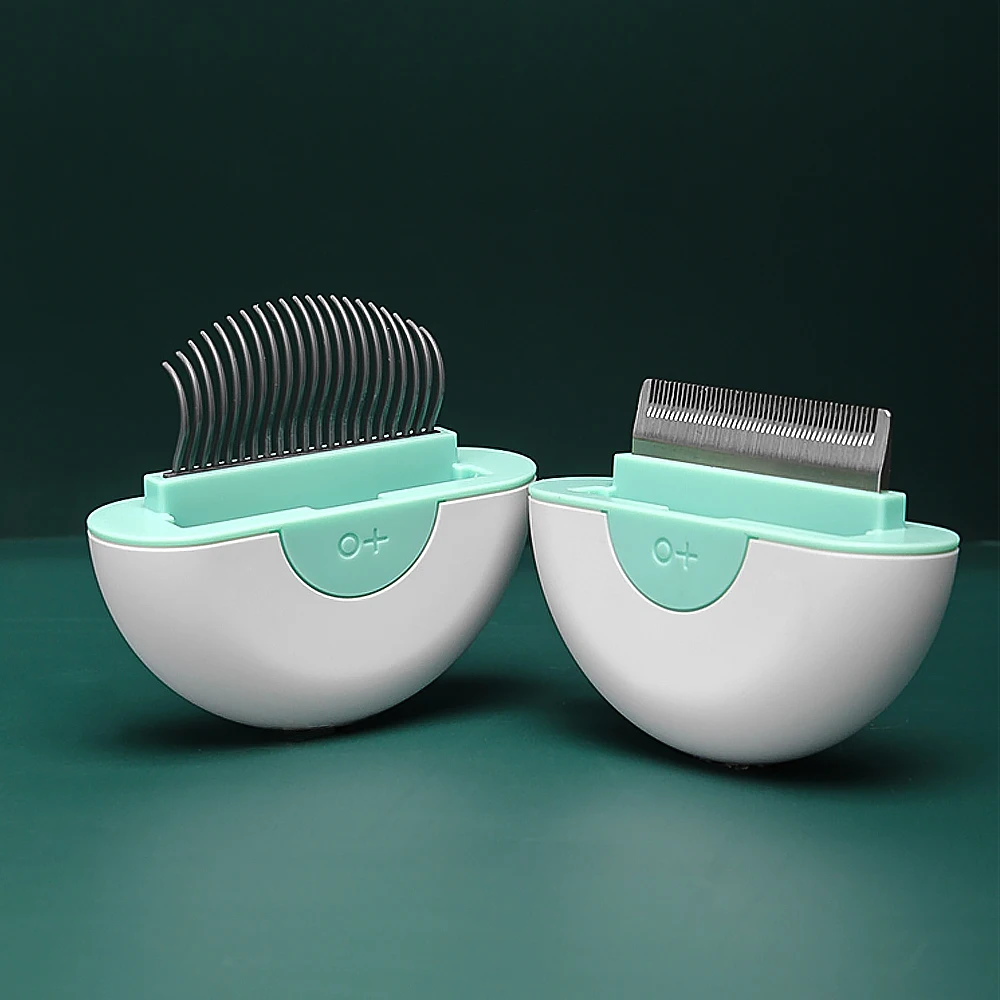 

Dual Purpose Portable Painless Massage Comb Durable Grooming Hair Removal Shedding Comb Suitable For Cat Dog Short Long Hair