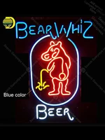 neon sign for bear whiz beer neon bulbs lamp glass outdoor wall light personalized custom neon sign windows garage wall sign