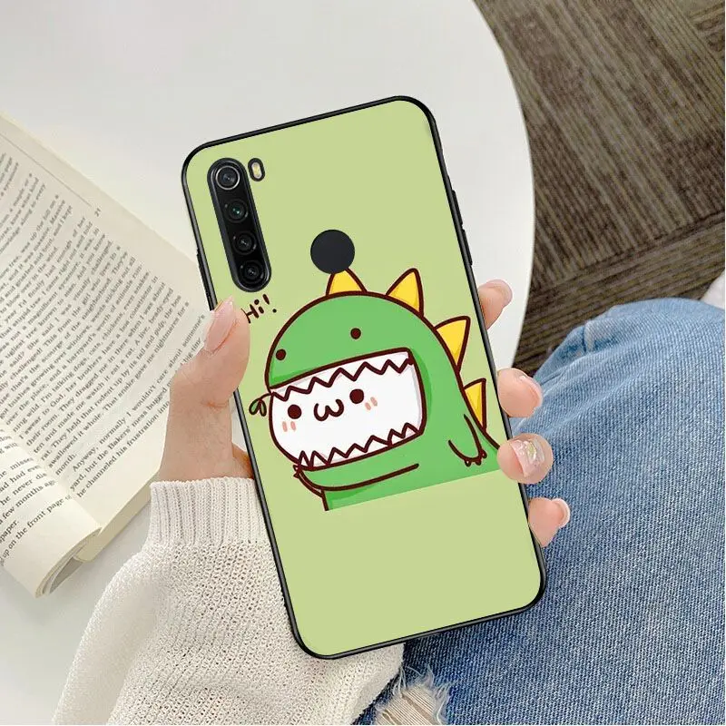 Cute Dinosaur Novelty Fundas Phone Case Cover For Redmi 5 6 5plus 6Pro 6A S2 4X Redmi 7 7A Cover case Cover
