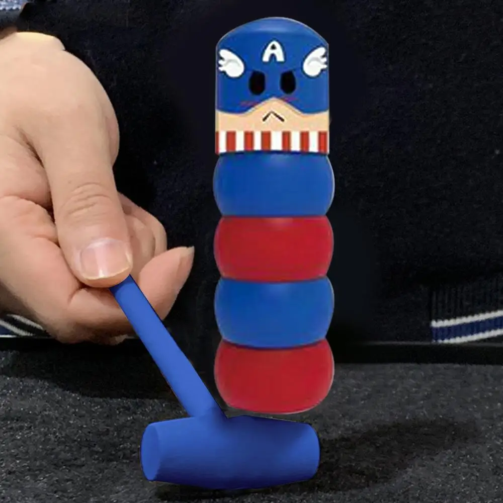 Прочная деревянная человек фокусы игрушечная бутафория бессмертный Daruma