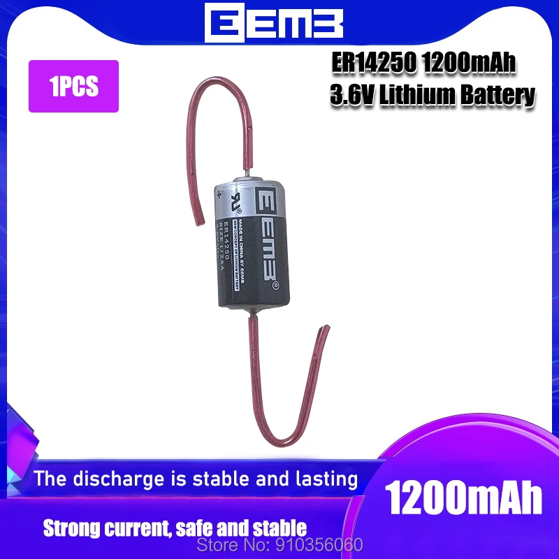 1 шт. EEMB ER14250 1/2AA 3 6 V PLC автоматическое оборудование для промышленного контроля не