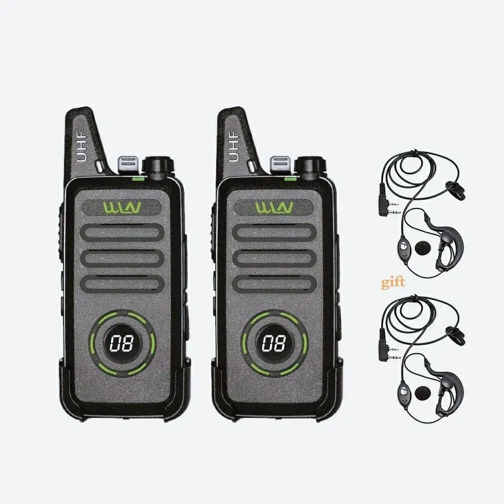 2 шт. WLN KD-C1Plus RT22 X6 мини иди и болтай Walkie Talkie “иди и PMR радио FRS VOX Перезаряжаемые 16CH UHF приемно-передающая радиоустановка паяльная станция