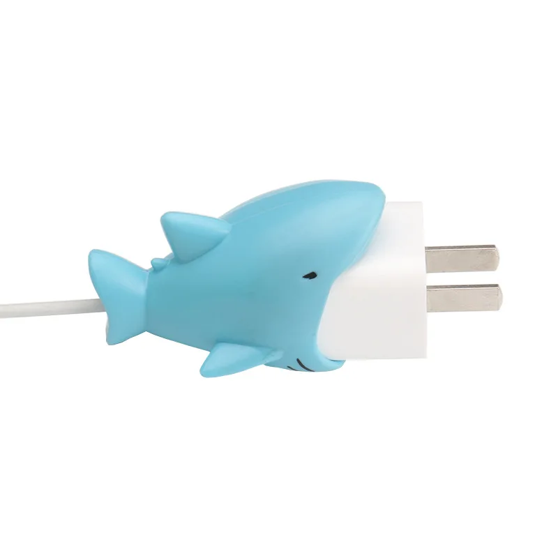 Дополнительный кабель для iphone 5 6 7 8 x защитный чехол usb кабеля куклы животных