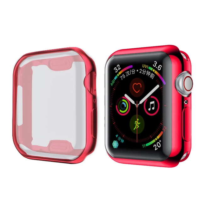 Чехол для часов Apple Watch series 5 4 3 2 1 42 мм 38 м 40 44 тонкий защитный чехол из ТПУ iWatch |