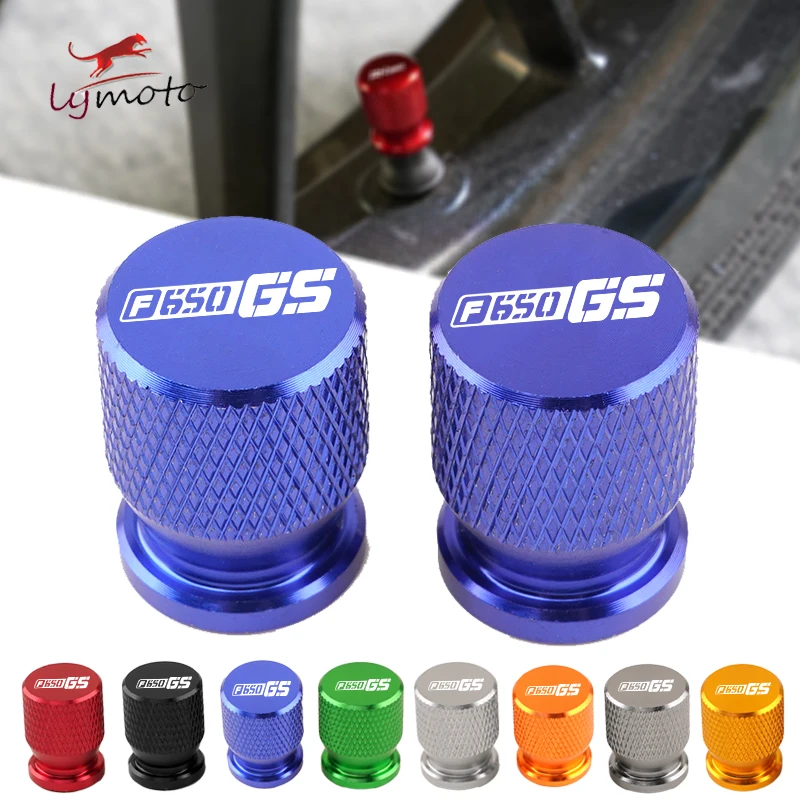 

8 Colors For BMW F650GS/Dakar F 650 F650 GS 2000-2013 2012 Motorcycle CNC Accessories Wheel Tire Valve Stem Airtight Covers Caps