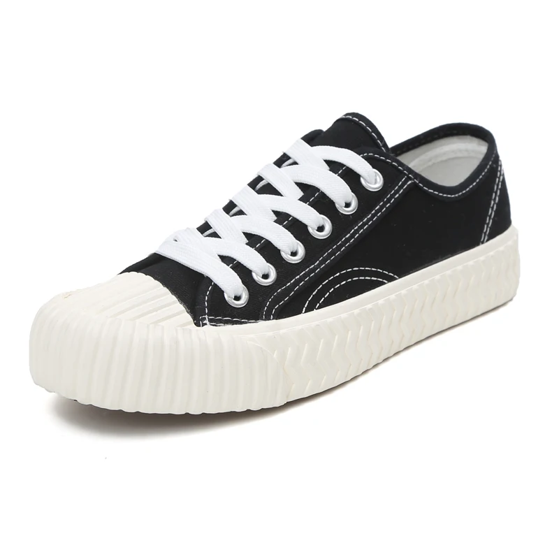 Новинка 2020 Женская Вулканизированная обувь Высококачественная холщовая