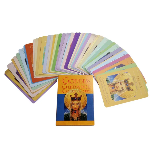 Goddess Archangel Oracle Card английская карточная игра для чтения, настольная игра, Earth Magic Oracle Cards, колода Для Таро для личного использования, 6 стилей - Цвет: Goddess