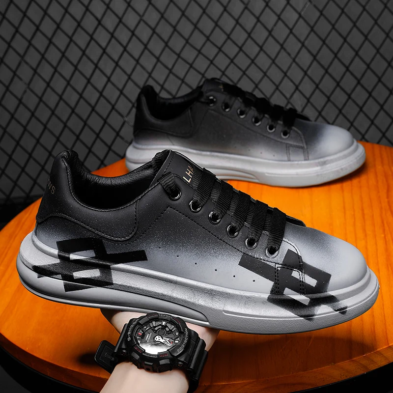 

The Latest Trend Element Sports Shoes Unisex Cool Color Sneakers Hip-Hop Style Walking Shoes Four Seasons Wear Couple Shoes