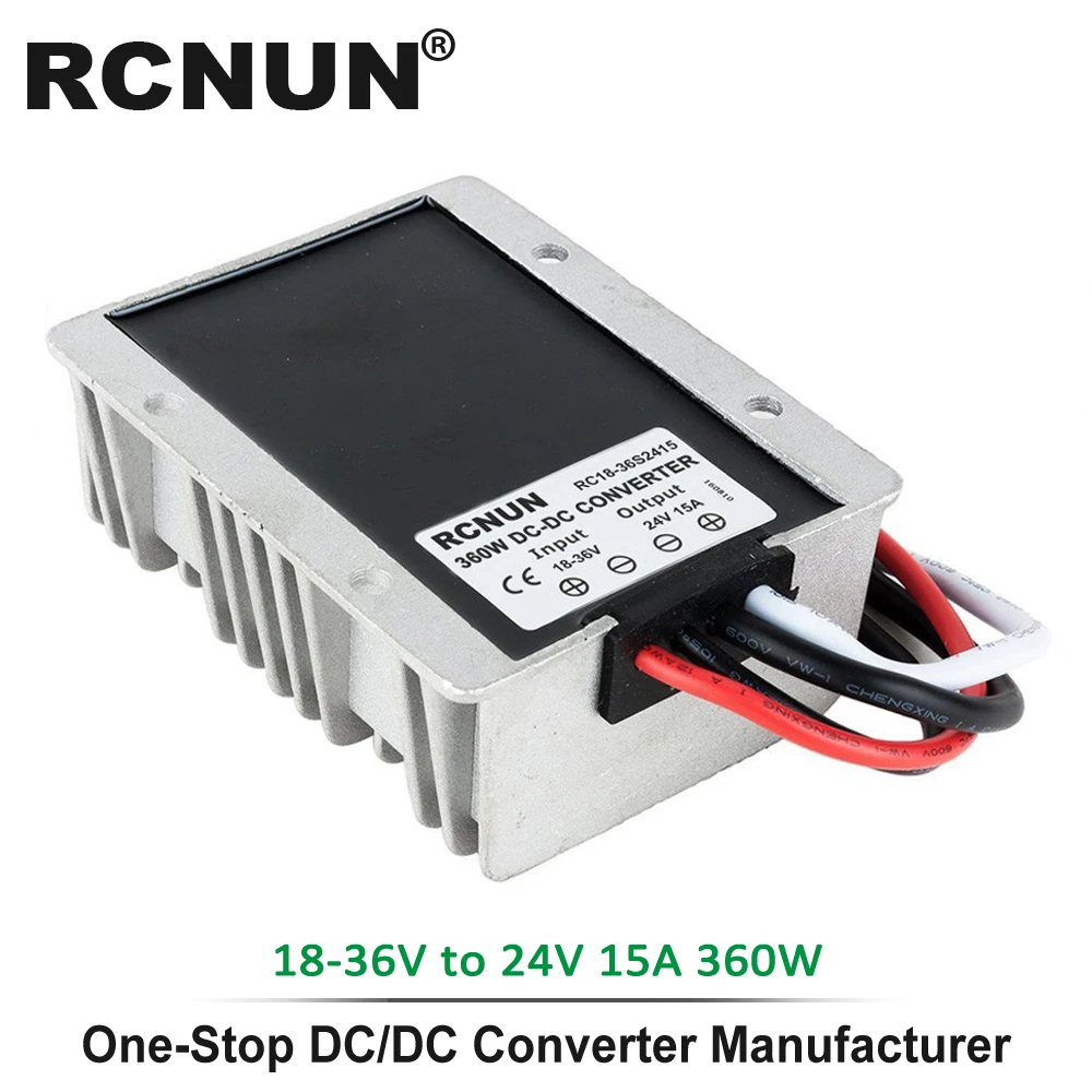 9-36 V-24 V 10A 15A 20A Шаг вниз шаг вверх DC/DC преобразователь постоянного тока 24В до 24 вольт 500 Вт Напряжение стабилизатор Boost понижающий модуль для автомобилей - Цвет: 18-36V to 24V 15A